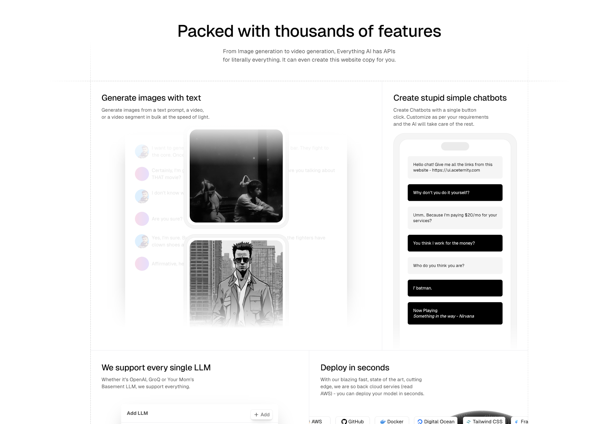 Hero Image Section For AI SaaS Template
